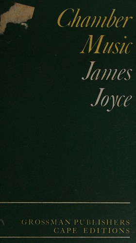 James Joyce: Chamber music (1971, Jonathan Cape)
