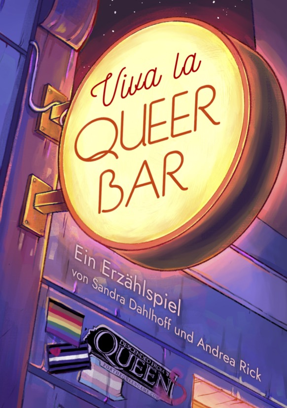 Sandra Dahlhoff, Andrea Rick: Viva la QueerBar (deutsch language, Plotbunny Games)
