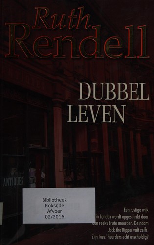 Ruth Rendell: Dubbelleven (Dutch language, 2003, Bruna)