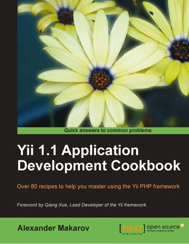 Aleksandr Makarov: Yii 1.1 application development cookbook (EBook, 2011, Packt Publishing)
