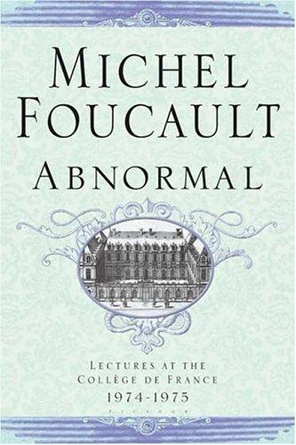 Michel Foucault: Abnormal (Paperback, 2004, Picador)