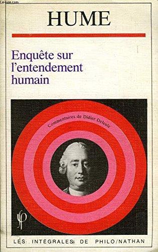 David Hume: Enquête sur l'entendement humain (French language, 1982)