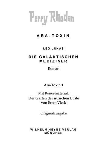 Leo Lukas: Die galaktischen Mediziner (German language, 2007, Heyne)