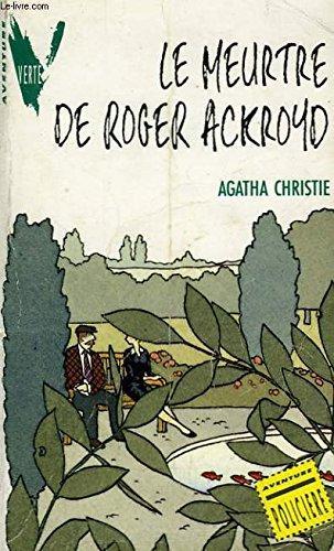 Agatha Christie: Le meurtre de Roger Ackroyd (French language, 1990, Hachette)