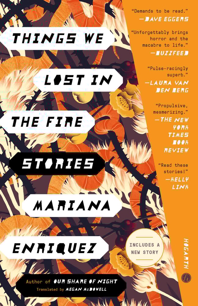 Mariana Enríquez: Things We Lost in the Fire (2017, Hogarth Press)