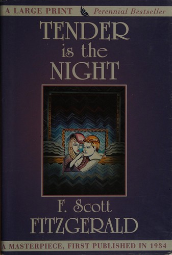 F. Scott Fitzgerald: Tender is the night (1994, G.K. Hall)