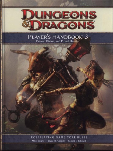 Mike Mearls: Dungeon's & dragons player's handbook 3 (2010, Wizards of the Coast)