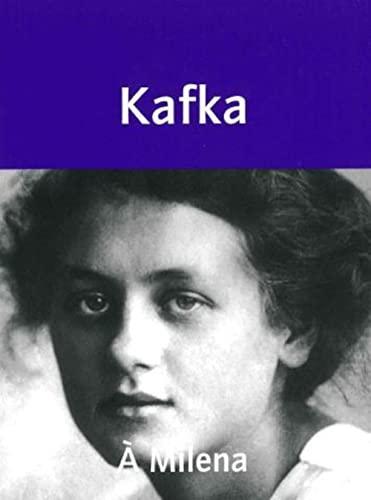 Franz Kafka: À Milena (French language, 2021, Nous)