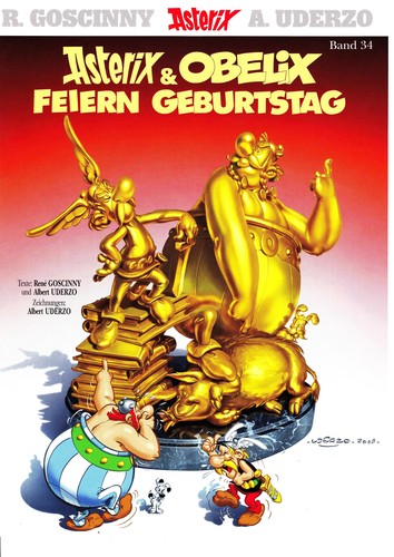 René Goscinny: Goscinny und Uderzo prasentieren Asterix & Obelix feiern Geburtstag (French language, 2009, Egmont)