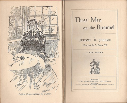 Jerome Klapka Jerome: Three Men on the Bummel (Hardcover, 1914, Arrowsmith [etc.])