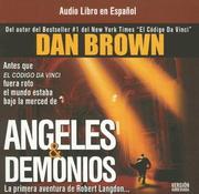 Dan Brown: Angeles y Demonios (AudiobookFormat, Spanish language, 2006, FonoLibro)