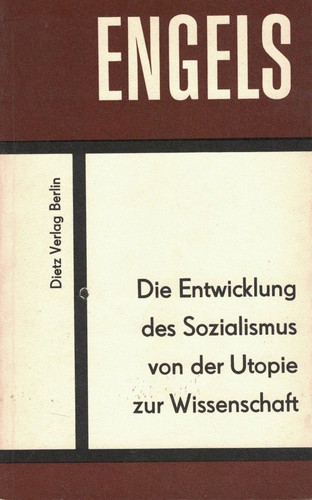 Friedrich Engels: Die Entwicklung des Sozialismus von der Utopie zur Wissenschaft (Paperback, German language, 1969, Karl Dietz Verlag Berlin)