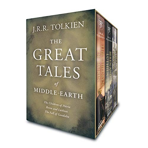 J.R.R. Tolkien, Alan Lee, Christopher Tolkien: The Great Tales of Middle-earth (Hardcover, 2018, Houghton Mifflin Harcourt)