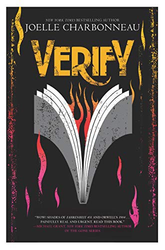 Joelle Charbonneau: Verify (2019, HarperTeen)