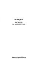 Ana Luisa Calvillo: José Agustín (Spanish language, 1998, Blanco y Negro Editores)