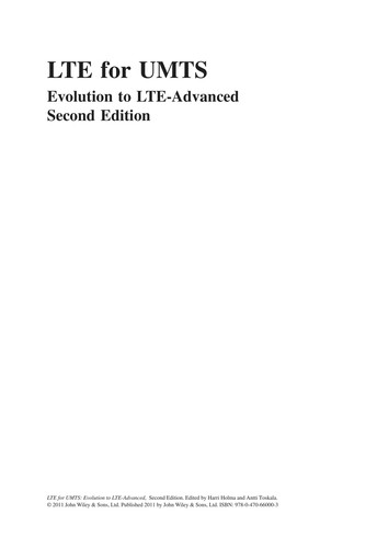 Harri Holma: LTE for UMTS (2011, Wiley)