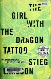 Stieg Larsson: The girl with the dragon tattoo (2009, Random House Large Print)