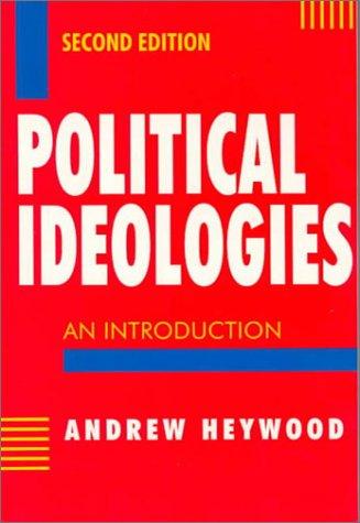 Andrew Heywood: Political Ideologies (Paperback, 1998, St Martins Pr)