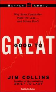 Jim Collins: Good to Great (2001, HarperAudio)