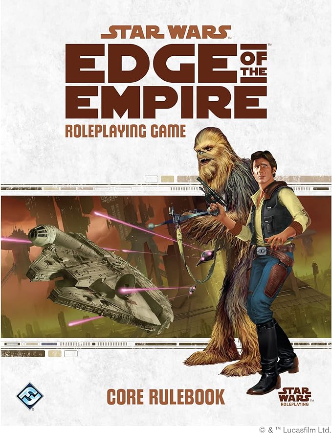 Fantasy Flight Games: Star Wars Edge of The Empire RPG Core Rulebook (2013, Fantasy Flight Games)