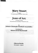 Friedrich Schiller: Mary Stuart (1987, Oberon)