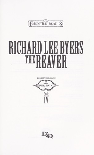 Richard Lee Byers: The Reaver (2013)
