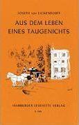 Joseph von Eichendorff: Aus dem Leben eines Taugenichts (German language)