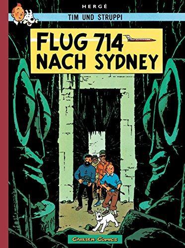 Hergé: Tim & Struppi Farbfaksimile 21: Flug 714 nach Sydney (German language, 2012)