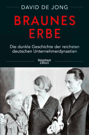 David De Jong: Braunes Erbe (deutsch language, Kiepenheuer&Witsch)