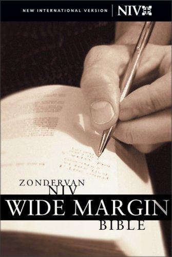 Bible: Zondervan NIV Wide Margin Bible (Hardcover, 2001, Zondervan)