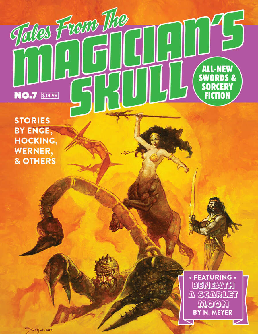 D. J. Tyrer, John C. Hocking, C. L. Werner, James Enge, Mark Rigney, Scott J. Couturier, Nathan Meyer: Tales from the Magician's Skull #7 (2022, Goodman Games)