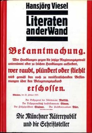 Hansjörg Viesel: Literaten an der Wand (Hardcover, German language, 1980, Büchergilde Gutenberg)