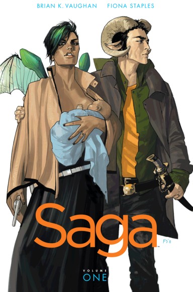 Brian K. Vaughan, Fiona Staples: Saga, Volume 1 (Paperback, 2012, Image Comics)