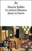 Mascha Kaléko: In meinen Träumen läutet es Sturm (German language, 1977, Deutscher Taschenbuch-Verlag)