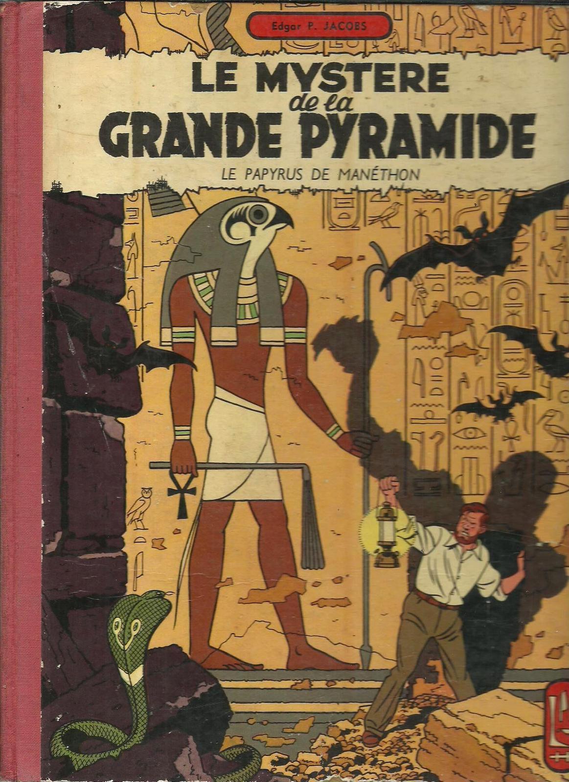 Edgar P. Jacobs: Le Mystère de la Grande Pyramide (French language, 1959, Le Lombard)