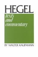 Georg Wilhelm Friedrich Hegel: Hegel (1977, University of Notre Dame Press)