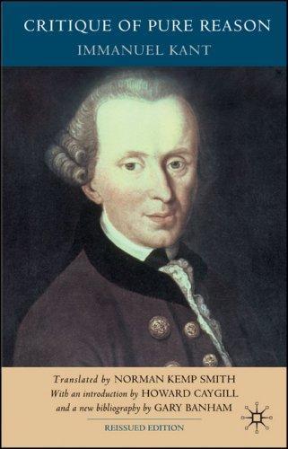 Immanuel Kant: Critique of Pure Reason (2007)