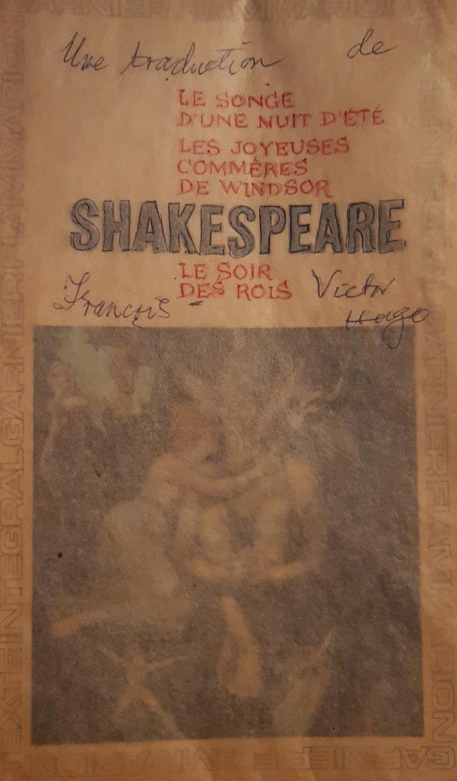 William Shakespeare: Le songe d'une nuit d'été - Les joyeuses commères de Windsor - Le soir de rois (French language, 1966, Garnier-Flammarion)