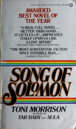 Toni Morrison: Song of Solomon (1978, New American Library)