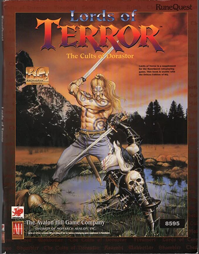 Greg Stafford: Lords of terror (1994, Avalon Hill Game Co.)