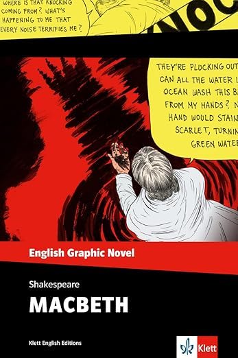 Ken Hoshine, WILLIAM SHAKESPEARE: Macbeth (GraphicNovel, Englisch language, 2018, Ernst Klett Sprachen)