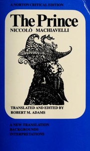 Niccolò Machiavelli: The Prince (1986, Mursia)