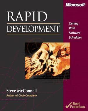 Steve McConnell, Steve McConnell: Rapid Development (1996, Microsoft Press)