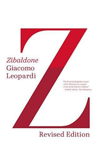 Giacomo Leopardi, Michael Caesar, Franco D'Intino: Zibaldone (2015)