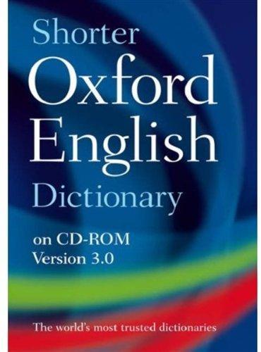 William R. Trumble, Oxford University Press, Angus Stevenson, William Little, Lesley Brown, Bill Trumble, Martin Brown: Shorter Oxford English Dictionary (2007)