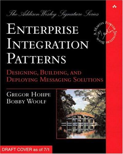 Gregor Hohpe: Enterprise integration patterns (Hardcover, 2003, Addison-Wesley)