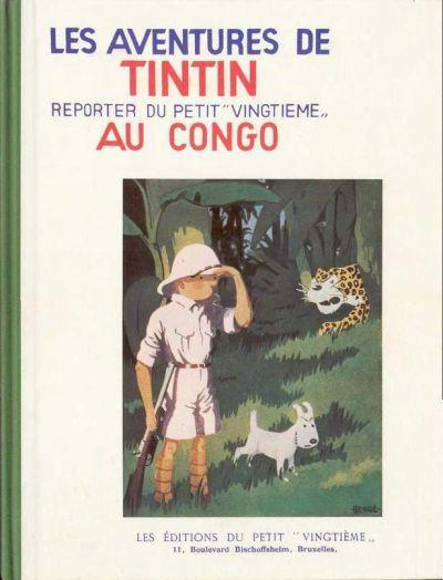 Hergé: Au Congo (French language, Casterman)