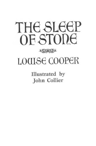 Louise Cooper: The sleep of stone (1991, Atheneum, Maxwell Macmillan Canada, Maxwell Macmillan International)