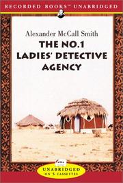 Alexander McCall Smith: The No.1 Ladies' Detective Agency (AudiobookFormat, 2003, Recorded Books)