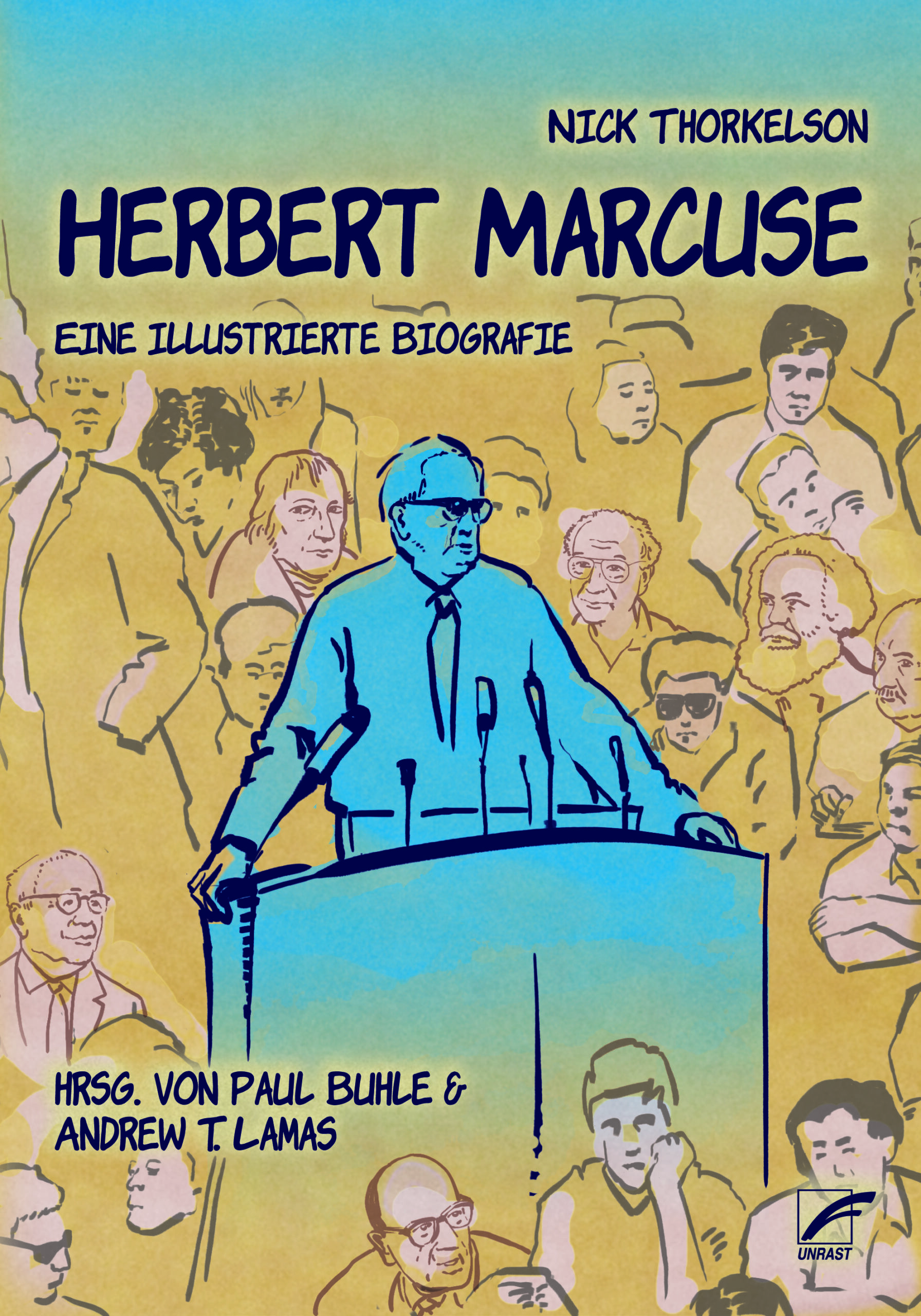 Nick Thorkelson: Herbert Marcuse (GraphicNovel, deutsch language, Unrast Verlag)